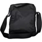 Black Polyester Men Shoulder Bag