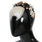 Elegant Black Crystal Headband Diadem