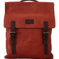 Edler Kalbsleder-Rucksack in Orange