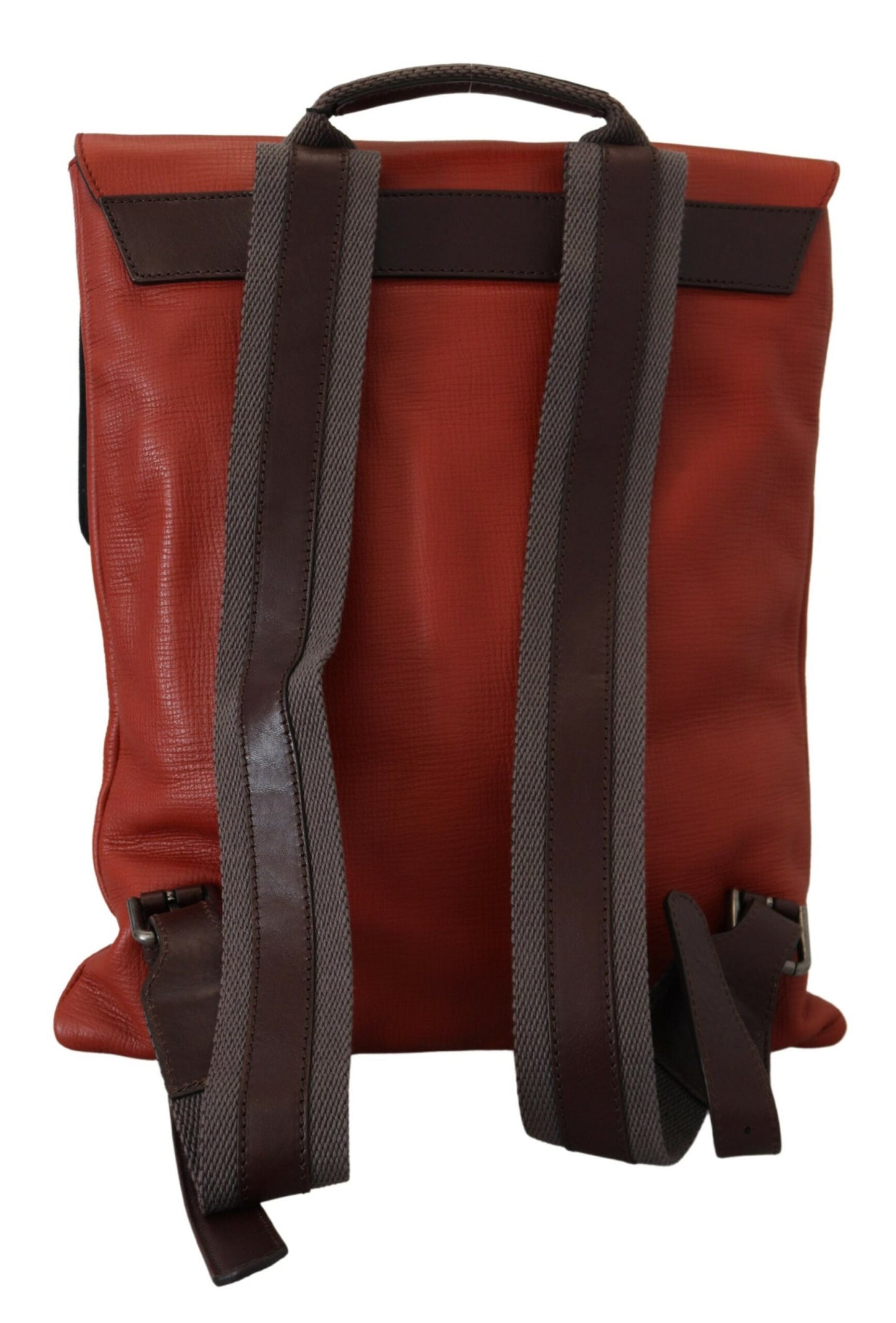 Edler Kalbsleder-Rucksack in Orange