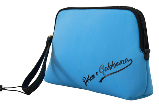 Elegante borsa a marsupio in poliammide blu