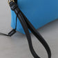 Elegante borsa a marsupio in poliammide blu