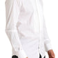 Elegantes weißes Slim Fit-Baumwollhemd
