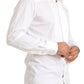 Elegantes weißes Slim Fit-Baumwollhemd