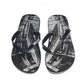 Black PVC Men's Sandal