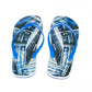 Light Blue PVC Men Sandal