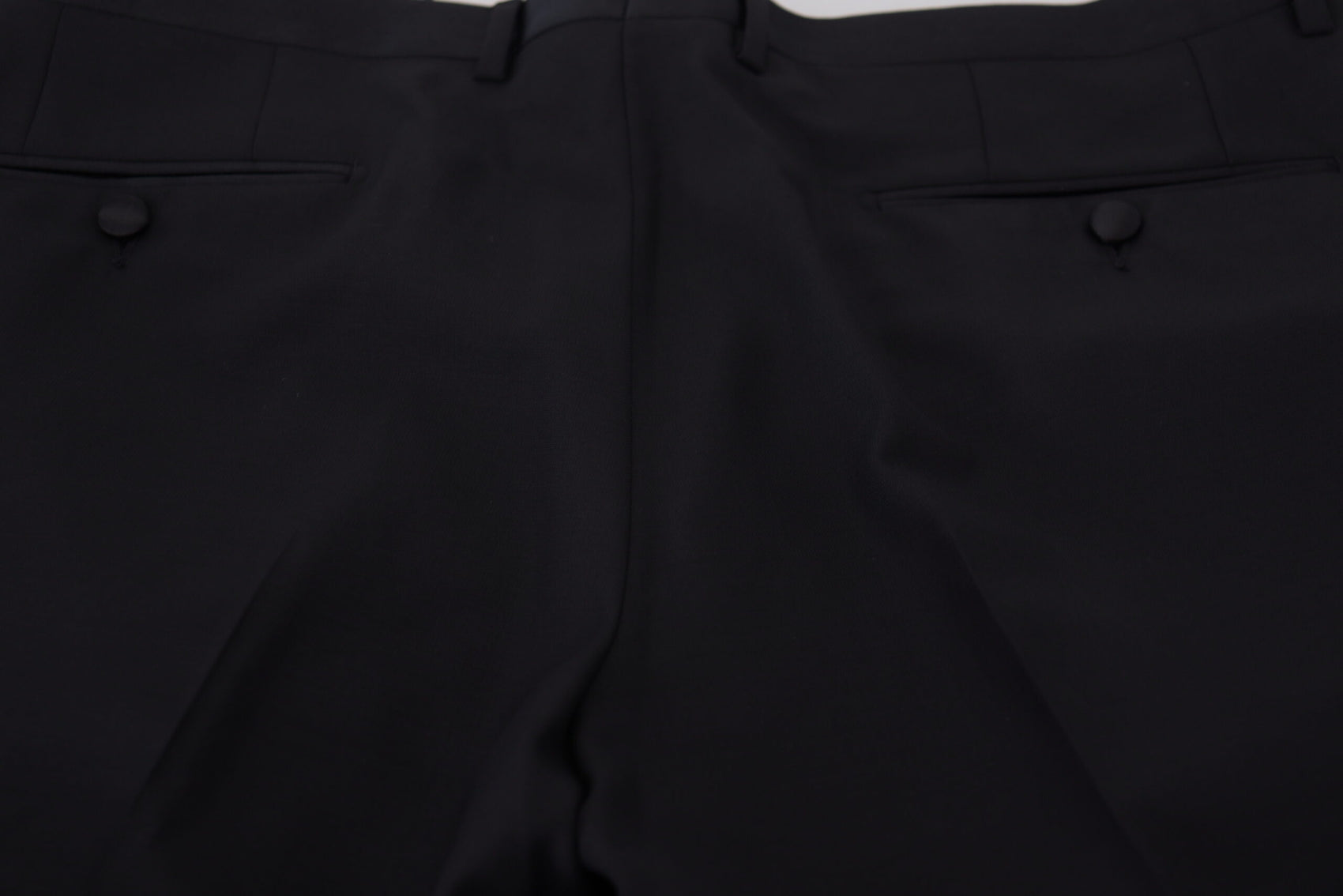 Elegante Slim Fit Anzughose in Schwarz