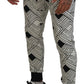 Elegante Monochrome Sport Jogginghose