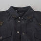 Elegantes Slim-Fit Freizeithemd aus blauem Denim