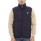 Blue Polyamide Men Vest