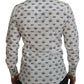 Slim Fit Hemd mit Kronen-Print