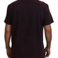 Elegantes Bordeaux-T-Shirt mit Rundhalsausschnitt