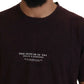 Elegantes Bordeaux-T-Shirt mit Rundhalsausschnitt