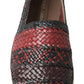 Elegant Woven Leather Espadrilles