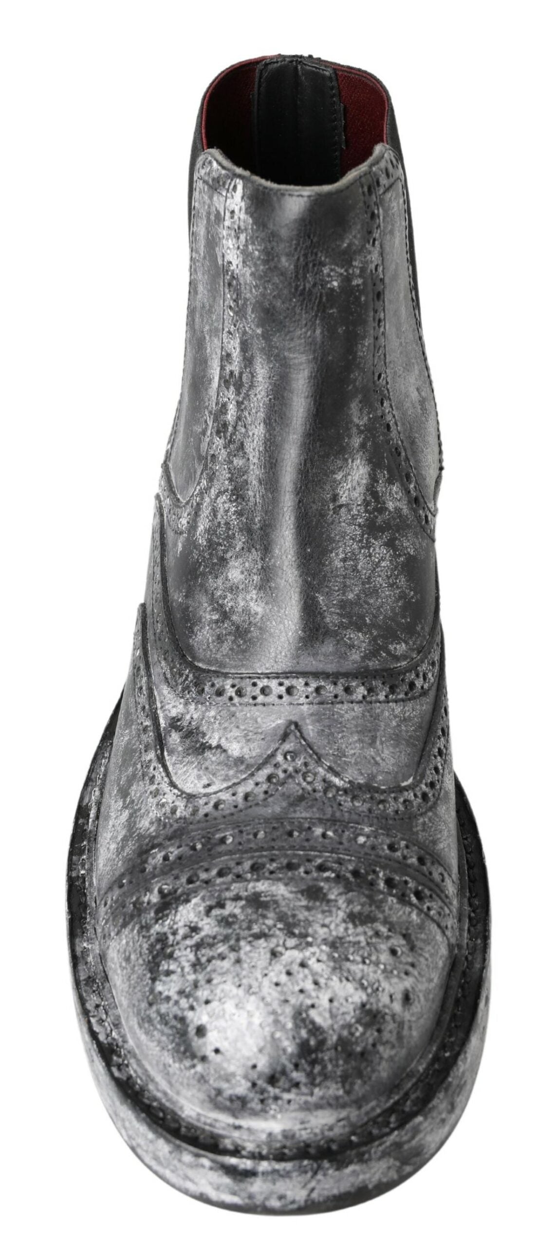 Elegante schwarze Chelsea-Stiefeletten im Fade-Look