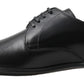 Scarpe Derby classiche in pelle nera