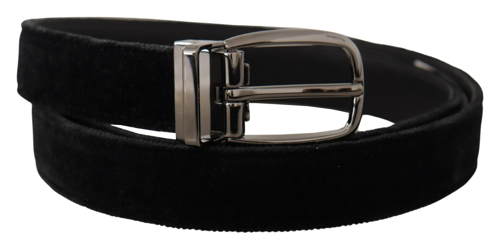 Elegante cintura di velluto nero firmata