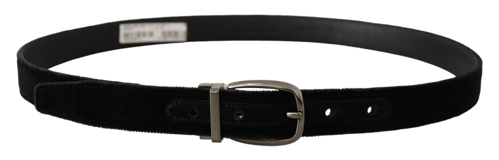 Elegante cintura di velluto nero firmata