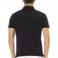 Baldinini Trend Black Cotton Men Polo Shirt