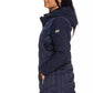 Blue Polyester Women's Jacket