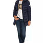 Blue Polyester Women's Jacket