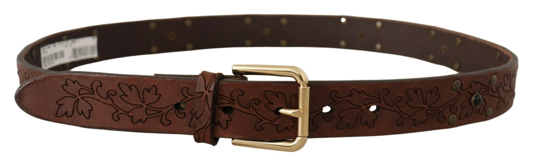 Cintura in pelle elegante con fibbia in metallo