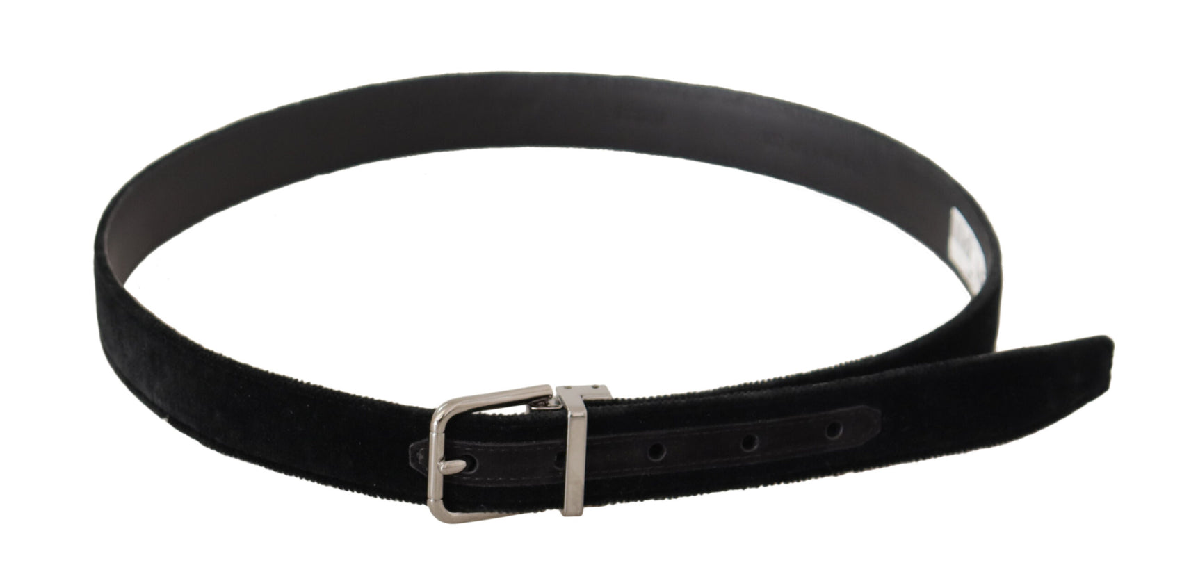 Elegante cintura di velluto nero firmata