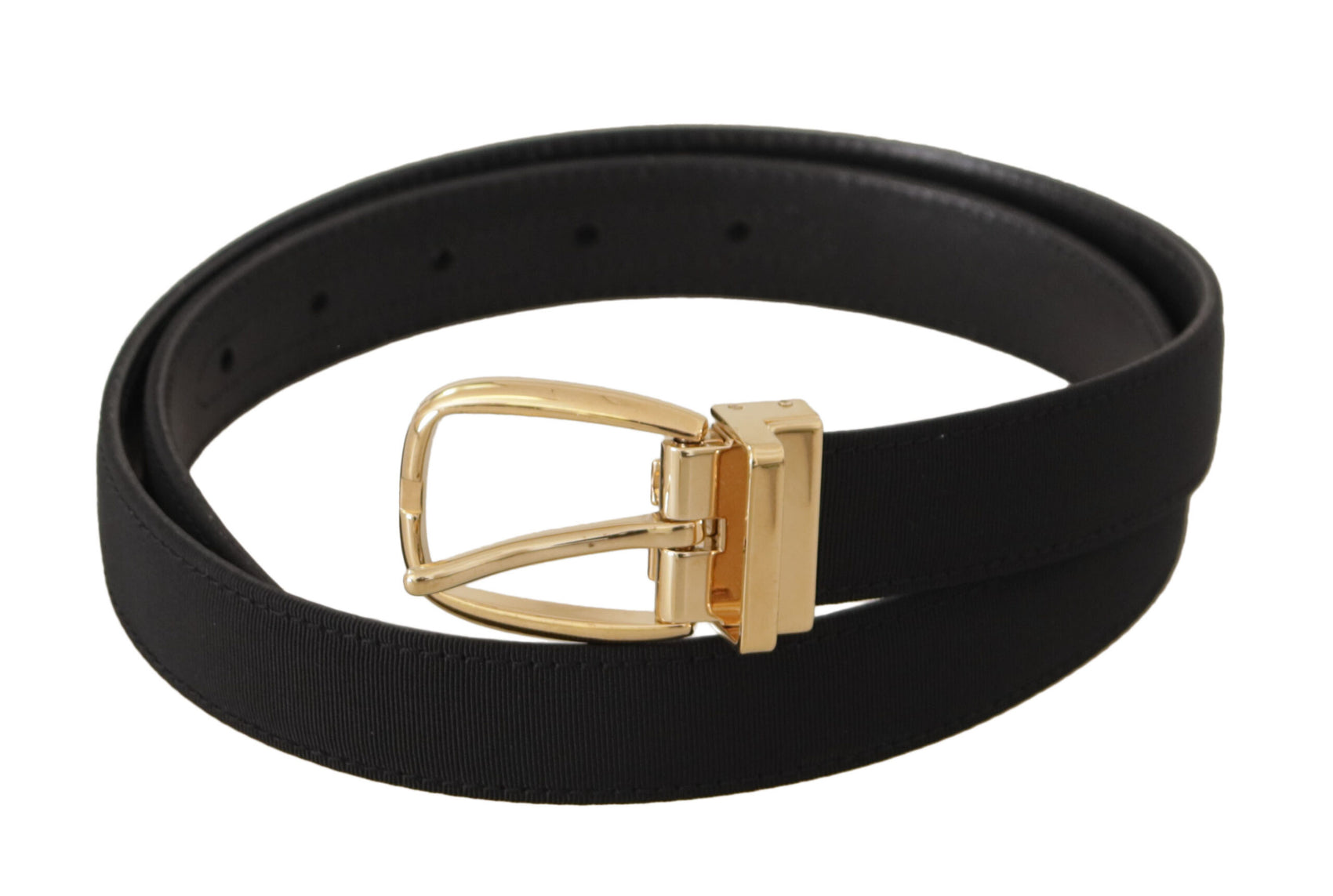 Cintura elegante in pelle nera