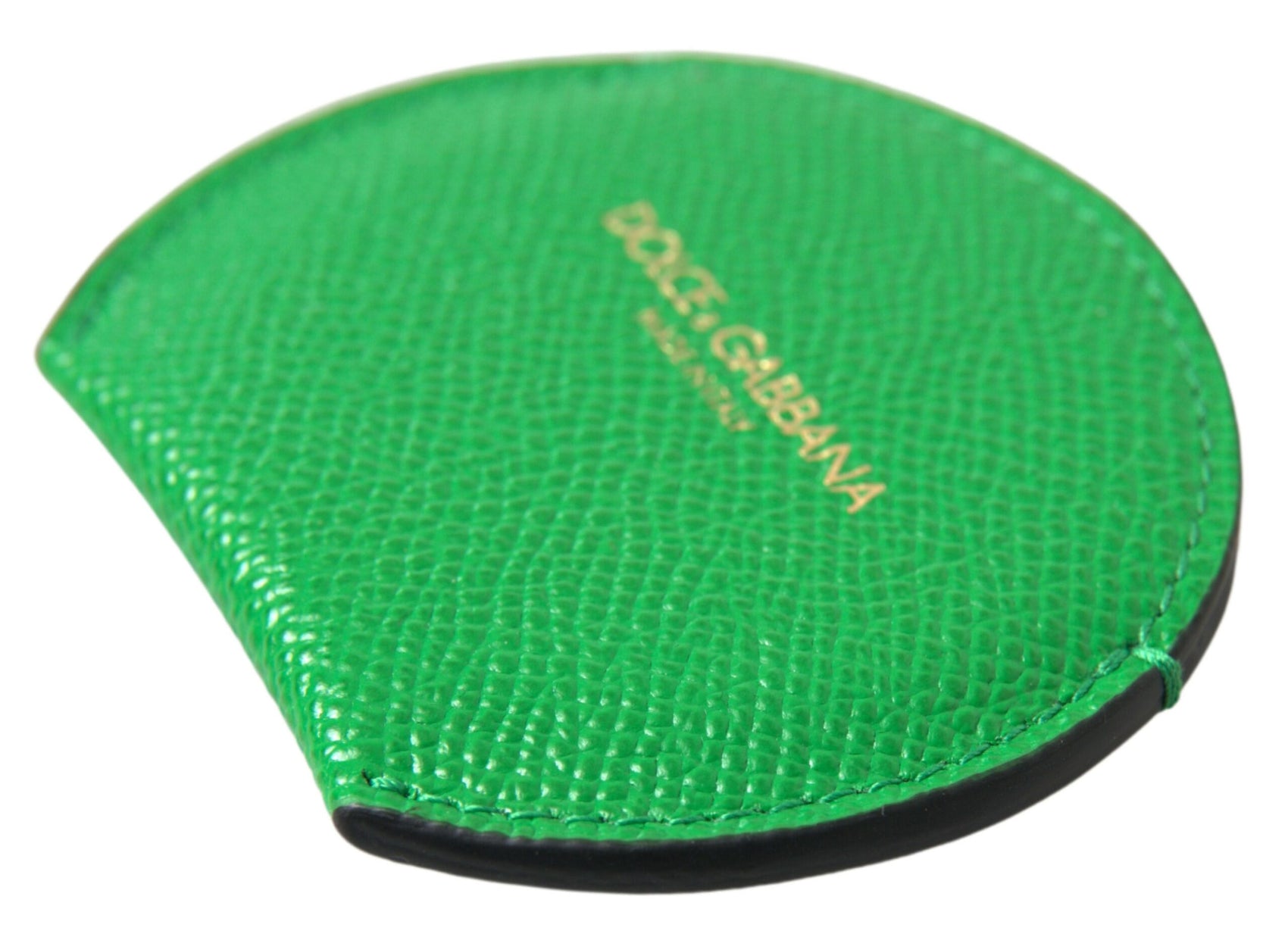 Elegante portaspecchi in pelle di vitello