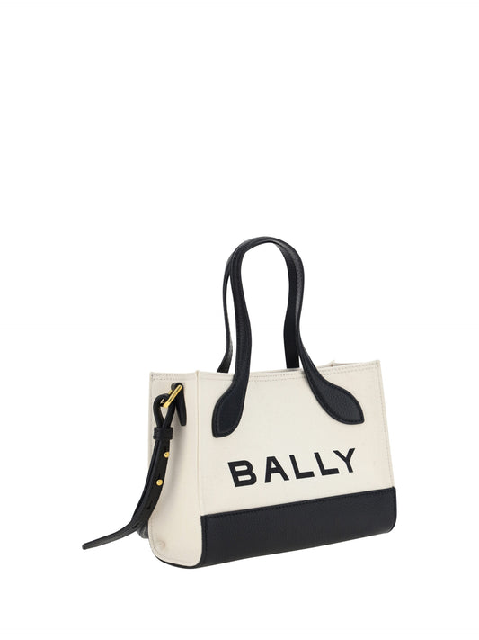 Borsa a mano in pelle mini a contrasto chic