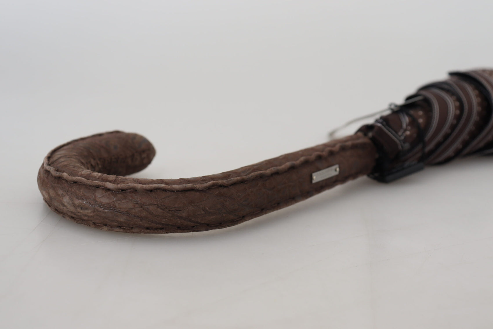 Elegante ombrello classico a righe