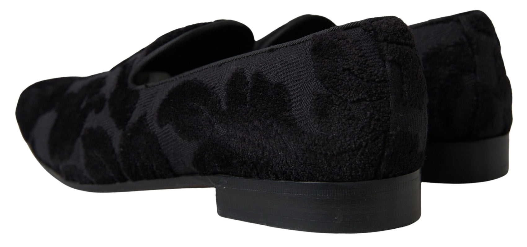 Exquisite schwarze Vintage-Loafer für Herren