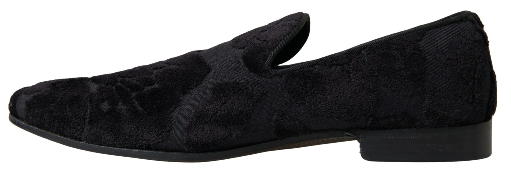 Exquisite schwarze Vintage-Loafer für Herren