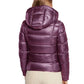 Elegant Light Purple Puffer Jacket