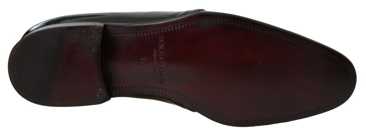 Eleganti scarpe formali da uomo in vernice nera