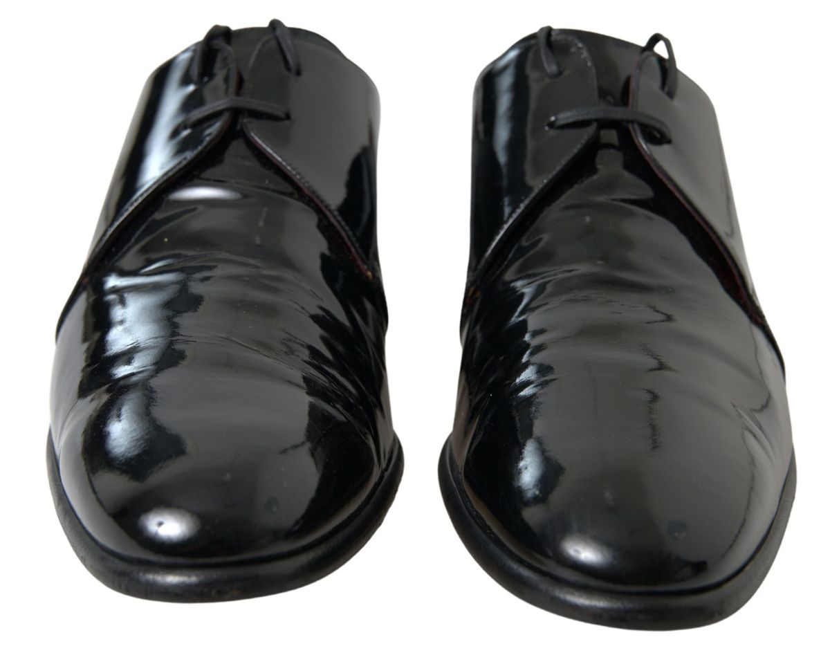 Eleganti scarpe formali da uomo in vernice nera