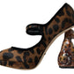 Elegant Leopard Heel Pumps for Chic Sophistication