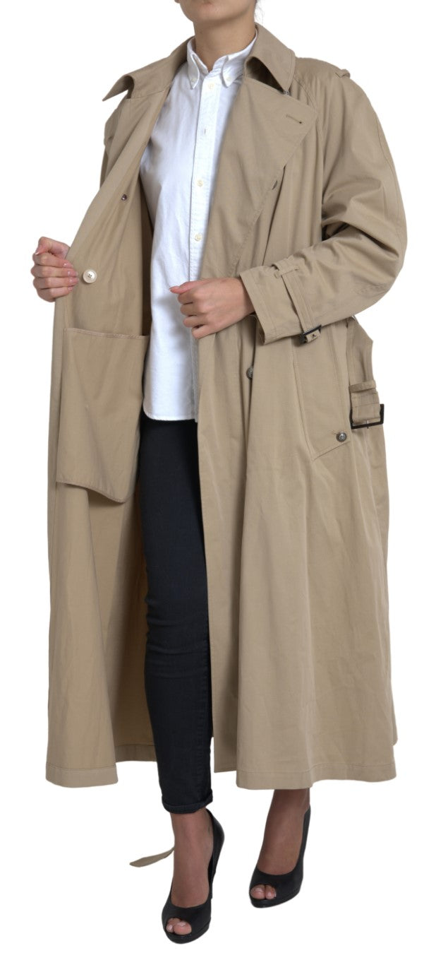 Elegante trench doppiopetto