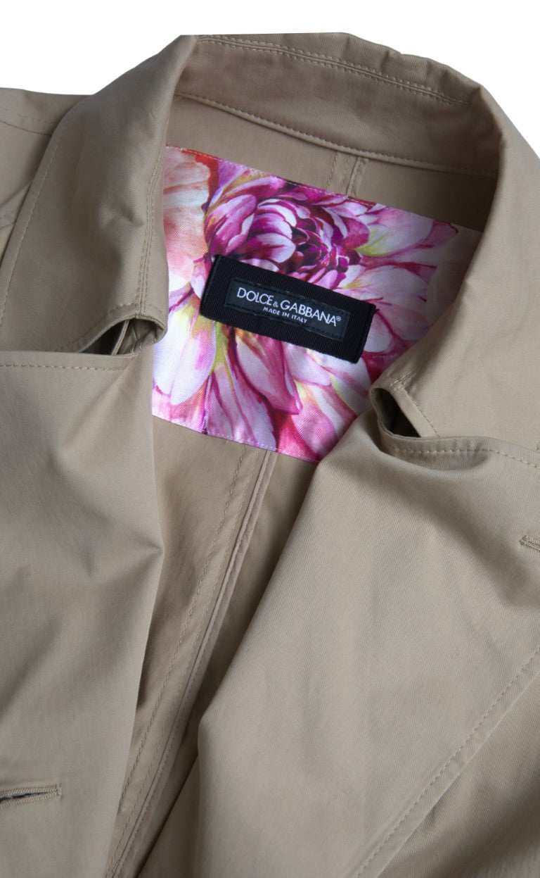 Elegante trench doppiopetto
