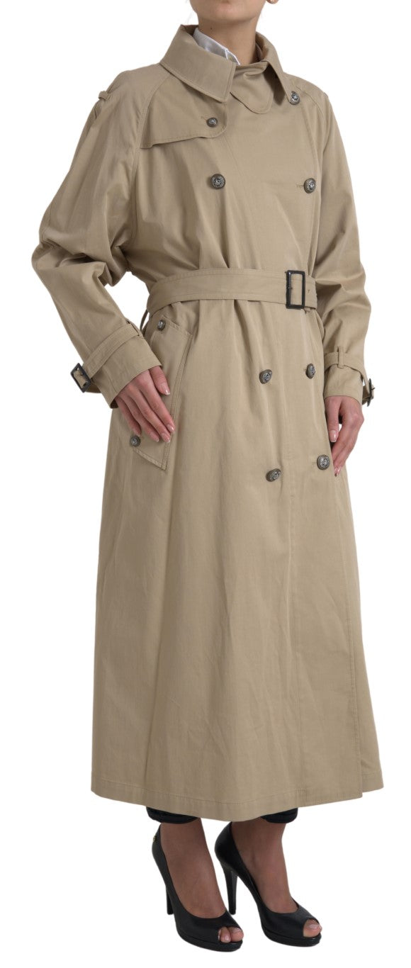 Elegante trench doppiopetto