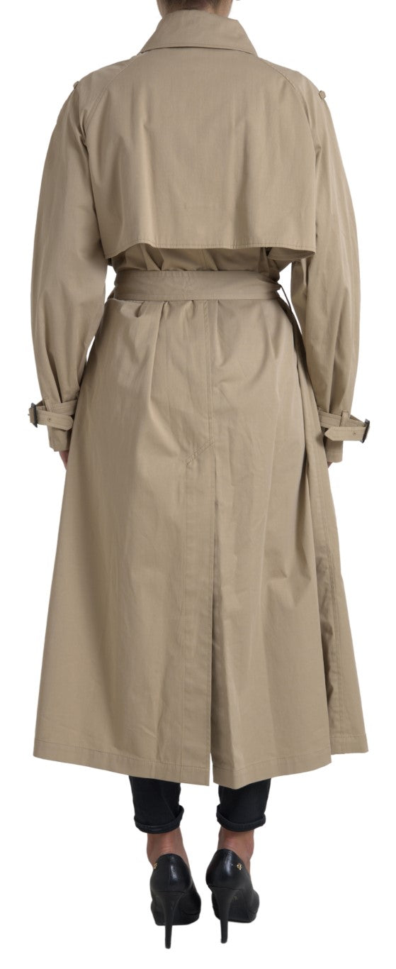 Elegante trench doppiopetto