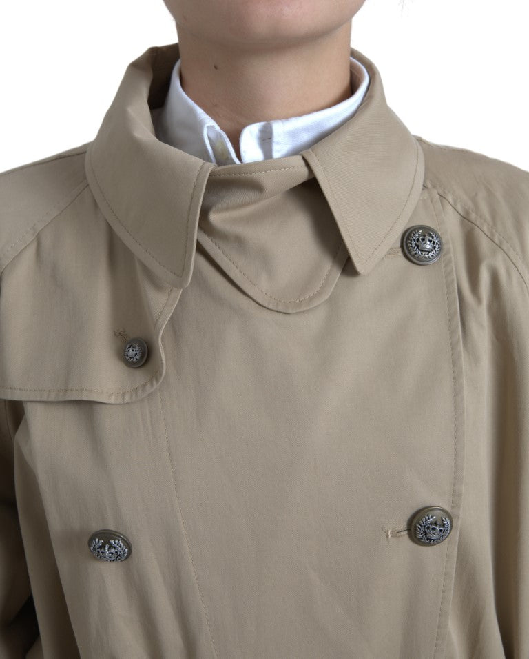 Elegante trench doppiopetto