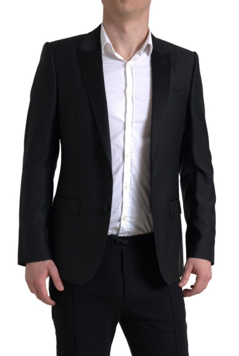 Blazer in misto lana slim fit squisito