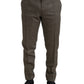 Elegante Skinny Chinohose aus Wolle