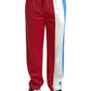 Elegante gestreifte Jogginghose mit Kordelzug