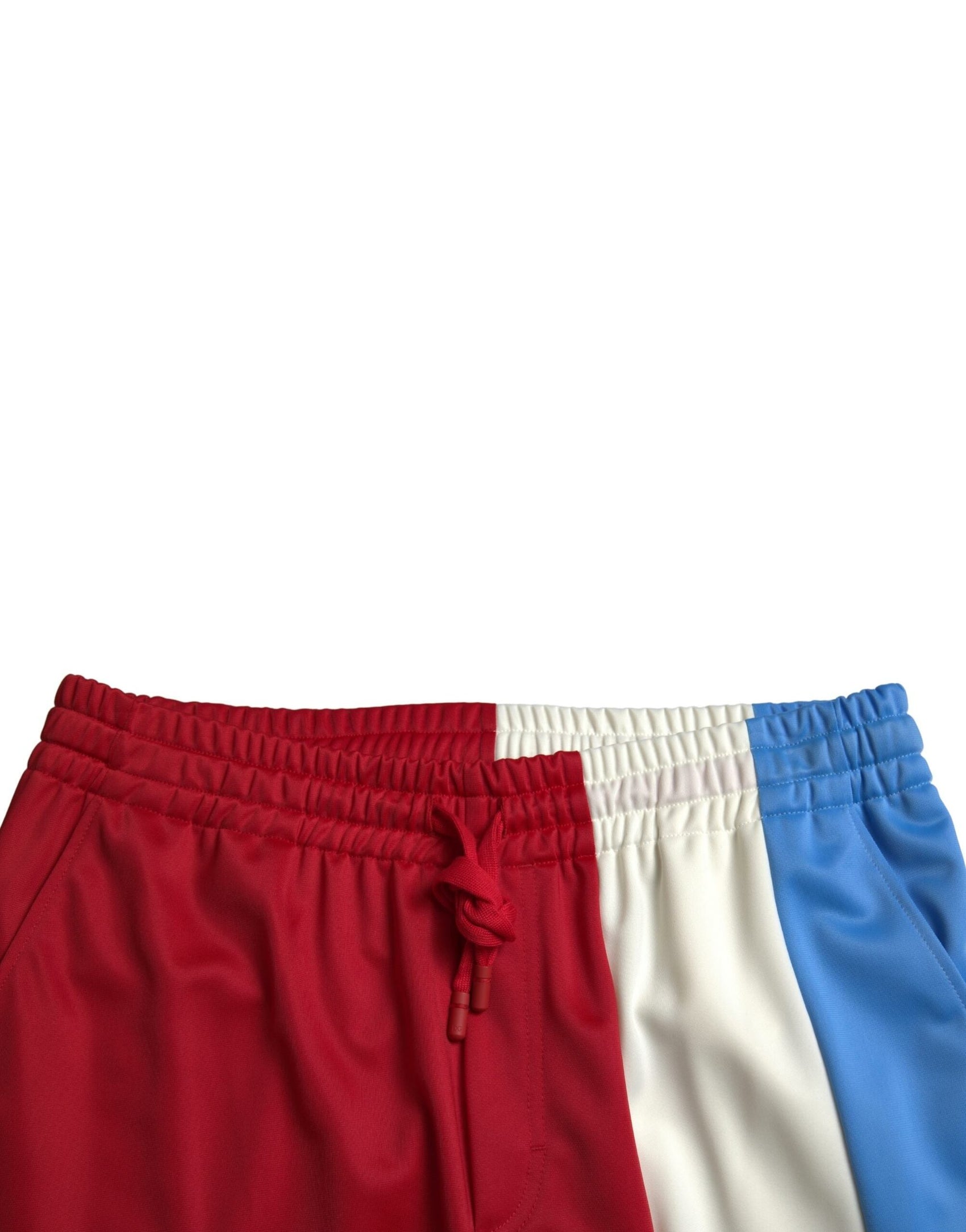 Elegante gestreifte Jogginghose mit Kordelzug
