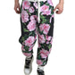 Elegante mehrfarbige Jogginghose aus Baumwolle
