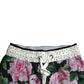 Elegante mehrfarbige Jogginghose aus Baumwolle