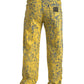 Gerade geschnittene Jeans aus italienischem Designer-Denim