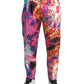 Mehrfarbige Chinohose aus Leinen – Italienische Eleganz